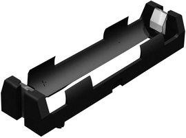 Elemtartó 18650-es elemhez 1 x 18650, 77 x 20,65 x 14,86 mm, Keystone 1043