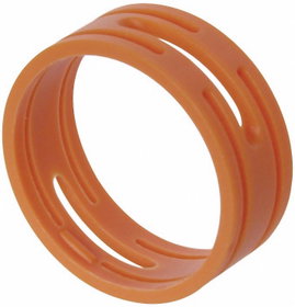 Kábeljelölő gyűrű készlet 10db narancs színű Neutrik XXR-SET-3