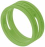 Kábeljelölő gyűrű készlet 10db zöld színű Neutrik XXR-SET-5 bélyegkép