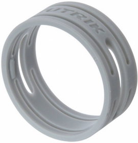 Kábeljelölő gyűrű készlet 10db szürke színű Neutrik XXR-SET-8
