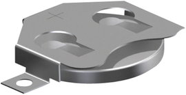 Keystone Gombelemtartó CR2016, CR2020, CR2025 gombelemekhez (H x Sz x Ma) 30.73 x 19.86 x 3.96 mm