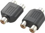 RCA adapter RCA alj - RCA alj, RCA alj, 1 db bélyegkép