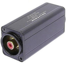 XLR adapter XLR dugó - RCA alj, Neutrik NA2M-D2B-TX, 1 db