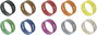 Neutrik XXR-SET/MIX fekete, barna, piros, narancs, sárga, zöld, kék, viola, szürke, fehér 10 db bélyegkép