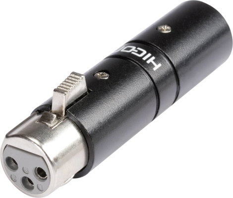 XLR adapter XLR dugó - XLR alj HiconHI-X3X3-FM, 1 db