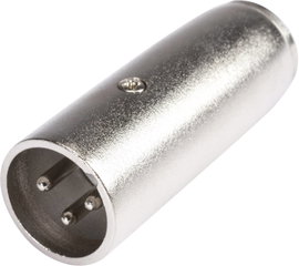 XLR adapter XLR dugó - Mini XLR dugó HiconHI-X3MX3-MM, 1 db