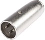 XLR adapter XLR dugó - Mini XLR dugó HiconHI-X3MX3-MM, 1 db bélyegkép