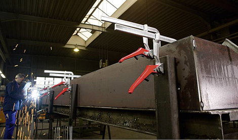 Bessey Karos pillanatszorító, GH 160/ 80 GH16 3. kép