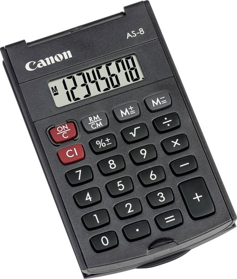 Zsebszámológép, Canon AS-8