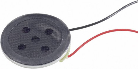 Miniatűr hangszóró LSF-M-sorozat, 88 dB 8 Ω 0,2 W