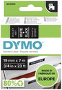 Dymo feliratozó szalagok, D1, 45811, fekete/fehér, 19x7, S0720910 bélyegkép