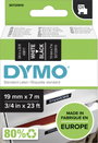 Dymo feliratozó szalagok, D1, 45811, fekete/fehér, 19x7, S0720910 3. bélyegkép