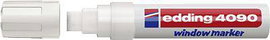 Edding Kreidemarker 4090 4-4090049 Ipari jelölő Fehér 4 mm, 15 mm