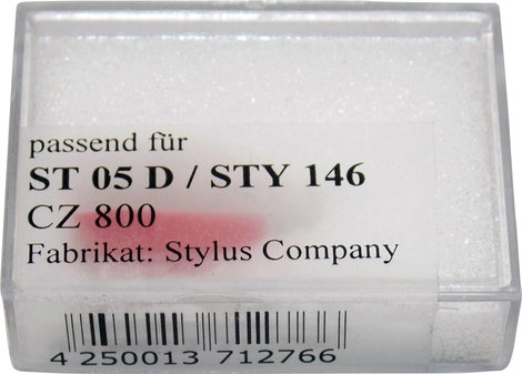 Gyémánt hangszedő tű STO 05 D/STY 146/CZ 800 3. kép