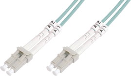 Üvegszál LWL csatlakozókábel 1x - 1x 50/125µ 10m Multimode OM3 Digitus DK-2533-10/3