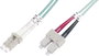 Üvegszál LWL csatlakozókábel 1x - 1x 50/125µ 2m Multimode OM3 Digitus DK-2532-02/3 bélyegkép