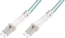 Üvegszál LWL csatlakozókábel 1x - 1x 50/125µ Multimode OM3 Digitus