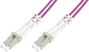 Üvegszál LWL csatlakozókábel 1x - 1x 50/125µ 3m Multimode OM4 Digitus DK-2533-03-4 bélyegkép