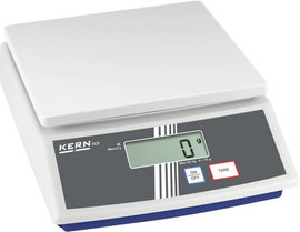Digitális labormérleg, asztali csomagmérleg, max.6kg/2g Kern FCE 6K2N