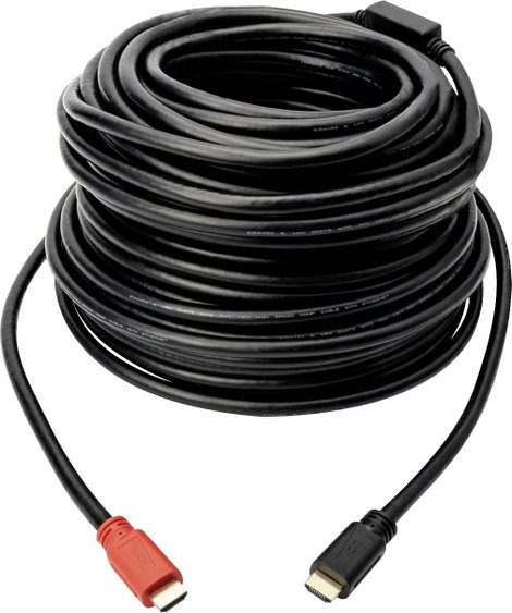 HDMI TV, Monitor csatlakozókábel 30 m Fekete Digitus AK-330105-300-S 2. kép