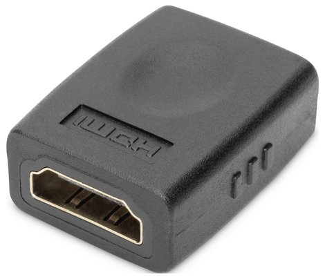 HDMI közösítő adapter, 1x HDMI aljzat - 1x HDMI aljzat, fekete, Digitus 2. kép
