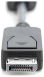 DisplayPort - HDMI átalakító adapter, 1x DisplayPort dugó - 1x HDMI aljzat, fekete, Digitus 2. bélyegkép