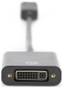 DisplayPort - DVI adapter, 1x DisplayPort dugó - 1x DVI aljzat 24+5 pól., 0,15 m, fekete, Digitus AK 3. bélyegkép