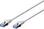 RJ45 Hálózat csatlakozókábel CAT 5e SF/UTP 1x RJ45 dugó - 1x RJ45 dugó 1 m Szürke UL minősített bélyegkép