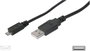 USB kábel 1x USB 2.0 dugó A - 1x 3 m Fekete bélyegkép