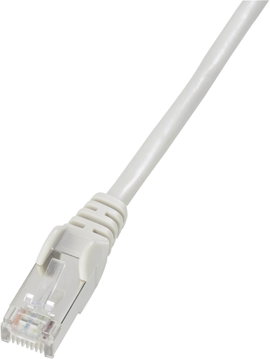 RJ45 Hálózat csatlakozókábel CAT 5e SF/UTP 1x RJ45 dugó - 1x RJ45 dugó 0.30 m Szürke UL minősített