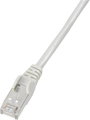 RJ45 Hálózat csatlakozókábel CAT 5e SF/UTP 1x RJ45 dugó - 1x RJ45 dugó 0.30 m Szürke UL minősített bélyegkép