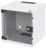 10-os rack szekrény, hálózati szerverszekrény, zárható üvegajtóval, 6 ME, Digitus DN-10-05U-1 5 HE bélyegkép