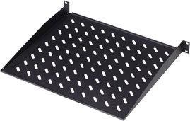 Fekete Digutus polc az összes Digitus 48,3 cm (19&quot ) sorozatú szekrényhez DN-19 TRAY-1-SW