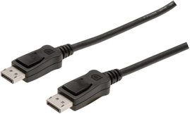 DisplayPort csatlakozókábel [1x DisplayPort dugó - 1x DisplayPort dugó] 5 m fekete