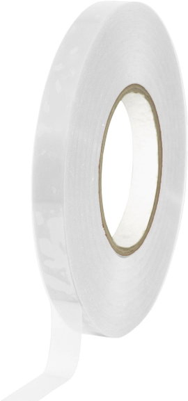 Kétoldalas ragasztó szalag 50 m x 19 mm átlátszó 832450B-C TOOLCRAFT, tartalom: 1 tekercs