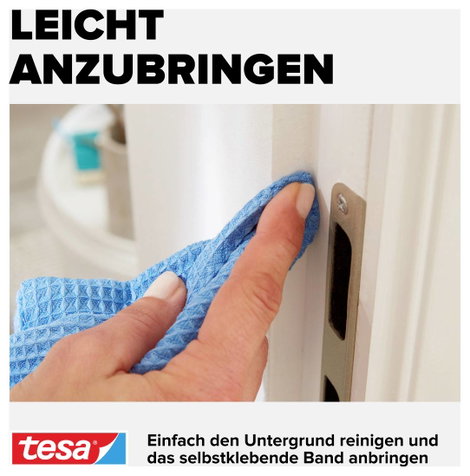 E profilú ablak szigetelő gumi, barna, 6 m x 9 mm, tesamoll 05463-00121-00 TESA 1 tekercs 7. kép