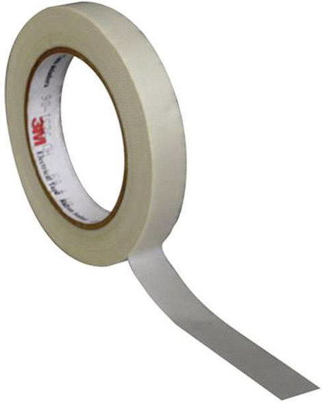 Nyomtatható üvegszálas szalag, 33 m x 15 mm, fehér, 3M 691533
