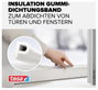 P profilú ablak szigetelő gumi, fehér, 6 m x 9 mm, tesamoll 05390-00100-00 TESA 1 tekercs 3. bélyegkép