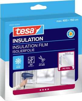 Hőszigetelő fólia ablakra 4 m x 150 cm tesamoll® Thermo Cover