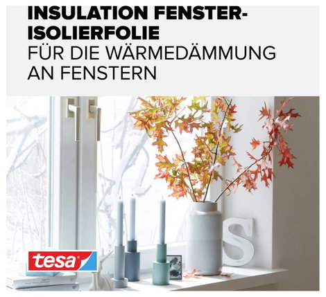 Hőszigetelő fólia ablakra 4 m x 150 cm tesamoll® Thermo Cover 3. kép