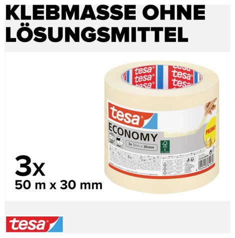 Univerzális maszkoló szalag 3 X 50 m x 30 mm 3. kép