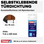 Ajtóseprű 1 m x 43 mm, barna, műanyag, Tesamoll Tesa 4. bélyegkép