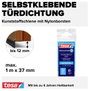 Ajtóseprű 1 m x 37 mm, barna, műanyag, Tesamoll Standard Tesa 4. bélyegkép