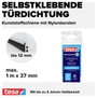 Ajtóseprű 1 m x 37 mm, átlátszó, műanyag, Tesamoll Standard Tesa 4. bélyegkép