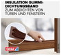 E profilú ablak szigetelő gumi, barna, 10 m x 9 mm, tesamoll TESA 1 tekercs 3. bélyegkép