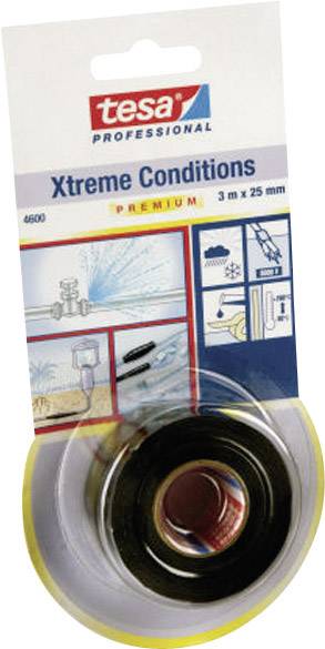 Önvulkanizáló szilikon szalag 3 m x 25 mm, fekete, Tesa Xtreme Conditions Black