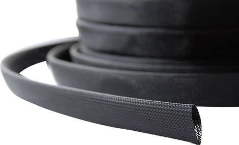 Fonott tömlő Ø: 18 - 26 mm SILVYN BRAID PA6 NW LappKabel, tartalom: 10 m