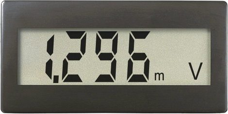 Voltcraft DVM 230G digitális feszültségmérő modul, panelműszer zöld számmegvilágítással 2. kép