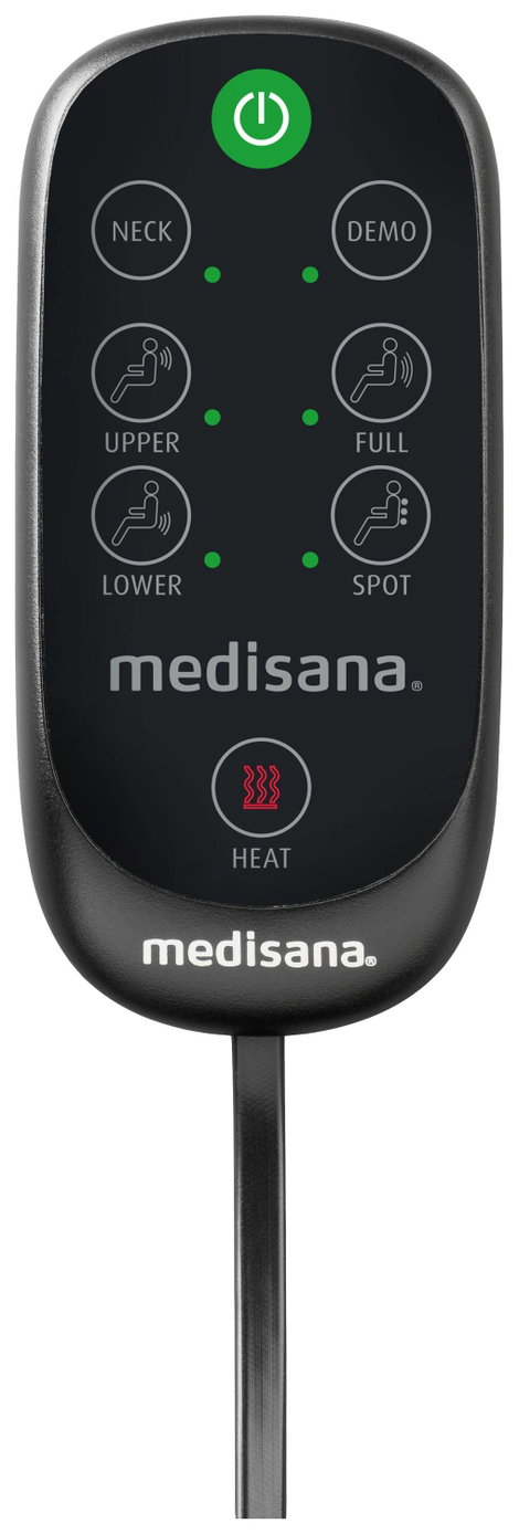 Shiatsu masszírozó ülésrátét, Medisana MCN 88930 2. kép