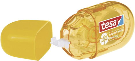 tesa® szövegjavító mini tekercs ecoLogo®, kék, rózsaszín, zöld, narancs 59816 TESA, tartalom: 1 db 5. kép